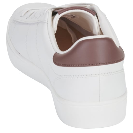 Fred Perry Spencer Leren Snow White Sneakers - Image 4