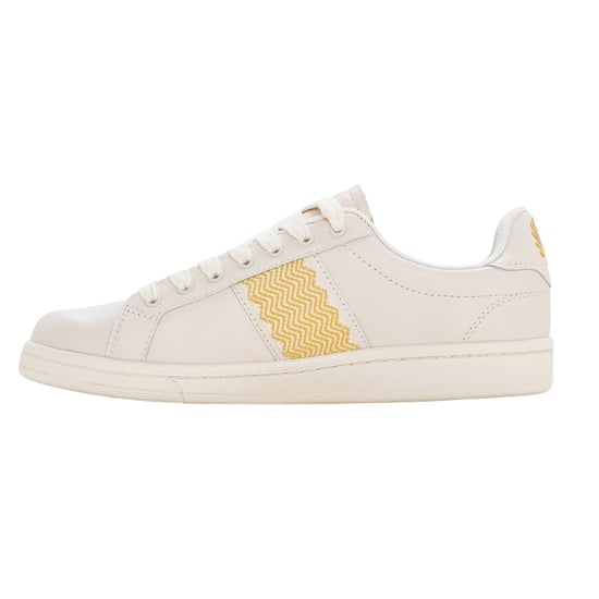 Fred Perry B721 Sneakers Met Leren Banddetails In Ecru - Image 2