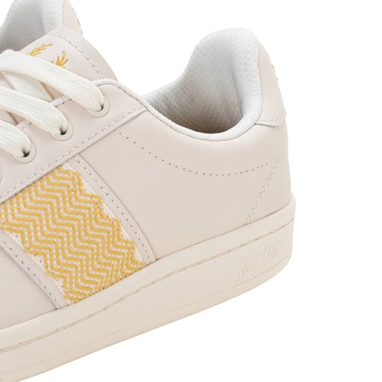 Fred Perry B721 Sneakers Met Leren Banddetails In Ecru - Image 3
