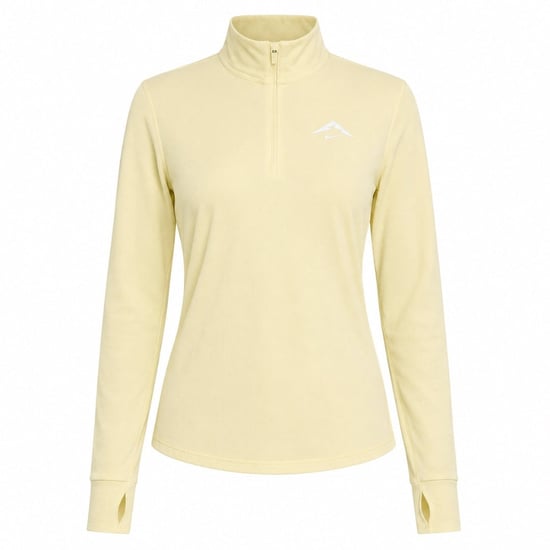 Nike Dri-fit Trail Longsleeve 1/2-zip Yellow Top - Image 1