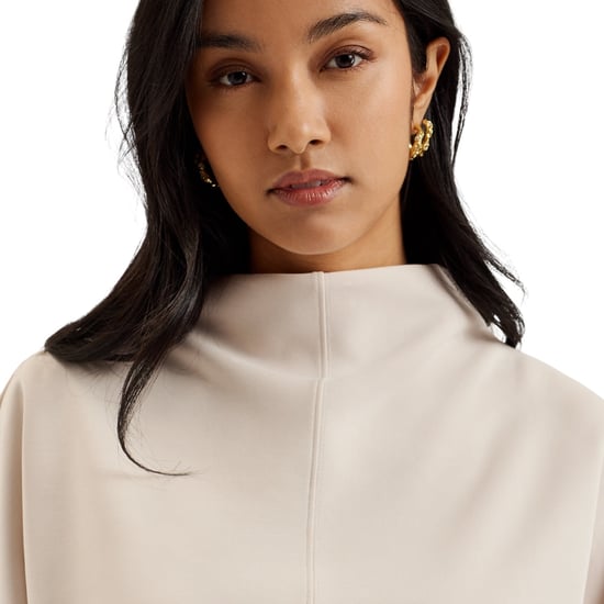 Ted Baker Kenseyy Cupro Funnel Neck Sweat Jumper - Image 5