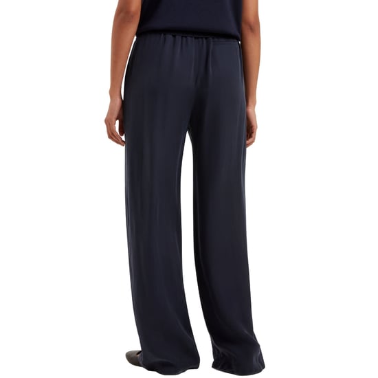 Ted Baker Vinca Cupro Wijde Pijpen Marineblauwe Broek - Image 3