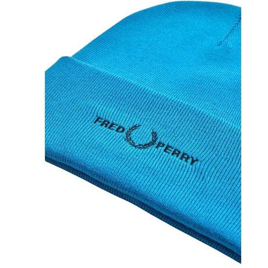 Fred Perry Broderad Cyberblå Mössa - Image 3