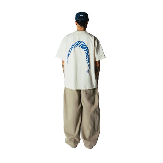 Woodbird baine warp tee 2626-416 cobalt blue - Image 4
