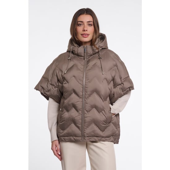 Rino & Pelle cape with detachble hood hilary 7002611 10868 toffee - Image 1