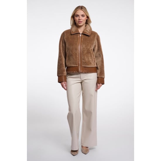 Rino & Pelle jacket with studs danisha 7002612 11133 toast - Image 4