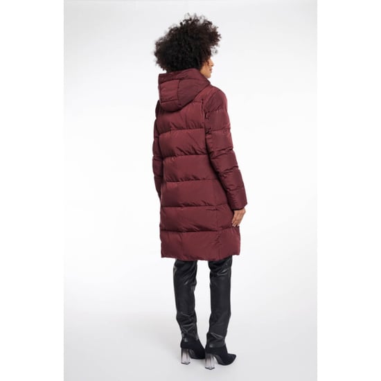 Rino & Pelle long padded hooded coat jade.7002612 10873 chocolate bean - Image 2