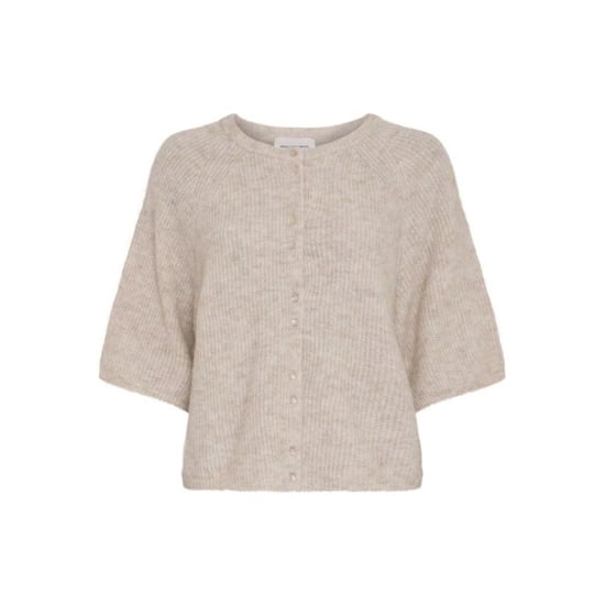 Moss Copenhagen bondie hope 2/4 cardigan 19994 oatmeal melange - Image 1