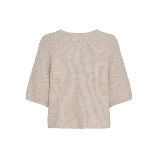Moss Copenhagen bondie hope 2/4 cardigan 19994 oatmeal melange - Image 2