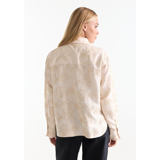Jansen Amsterdam Bibi blouse sand - Image 4