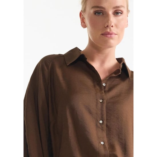 Jansen Amsterdam Indie blouse w26-000180 camel - Image 2