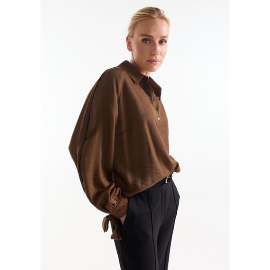 Jansen Amsterdam Indie blouse w26-000180 camel - Image 4