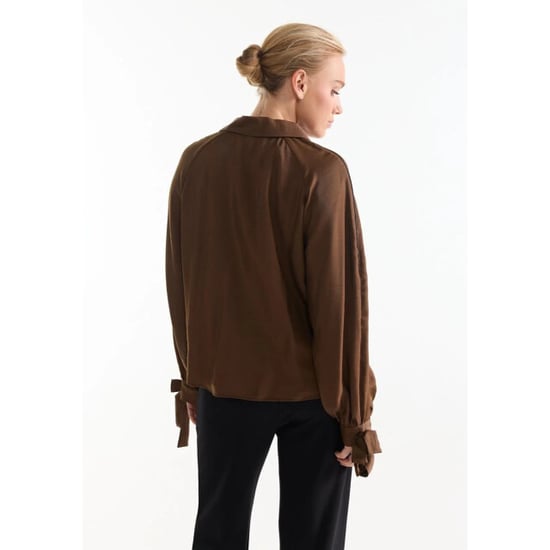 Jansen Amsterdam Indie blouse w26-000180 camel - Image 6