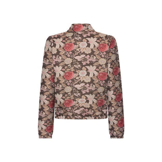 Helena Hart 7848 blazer riga bloem aster choco - Image 3