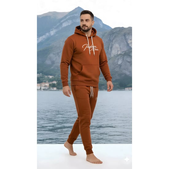 Indigo Denim Denim joggingpak heren rood - Image 3