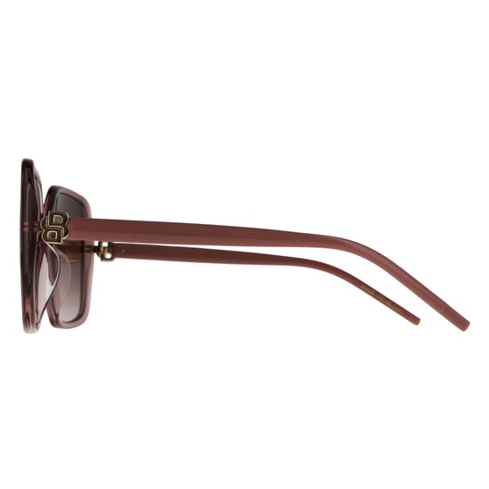 Hugo Boss Square Womens Burgundy Nude Brown Gradient BOSS 1939/G/S - Image 3