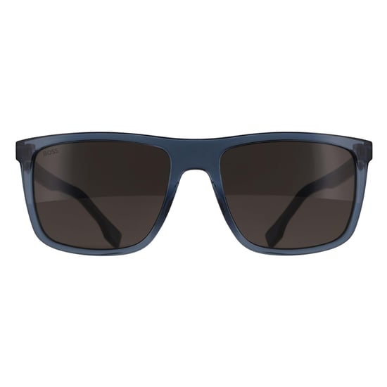 Hugo Boss Rectangle Mens Blue Crystal Grey BOSS 1699/S - Image 1