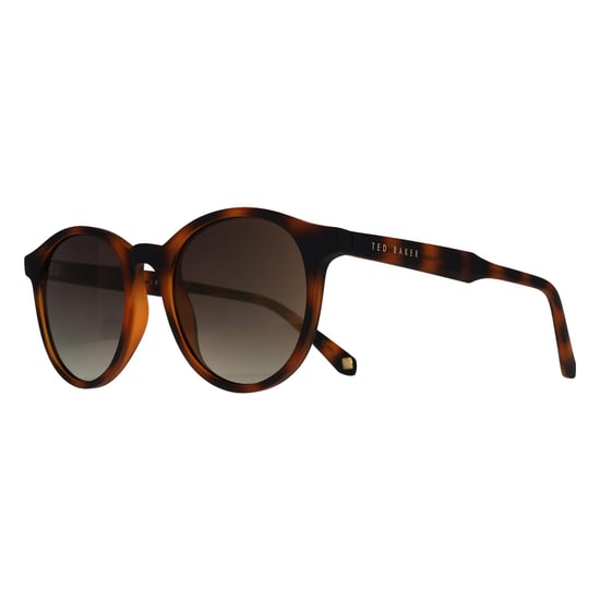 Ted Baker Round Unisex Tortoiseshell Brown Gradient TB1503 Odell - Image 2