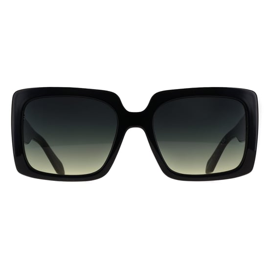 Quay Square Womens Black Smoke Green Gradient Total Vibe - Image 1