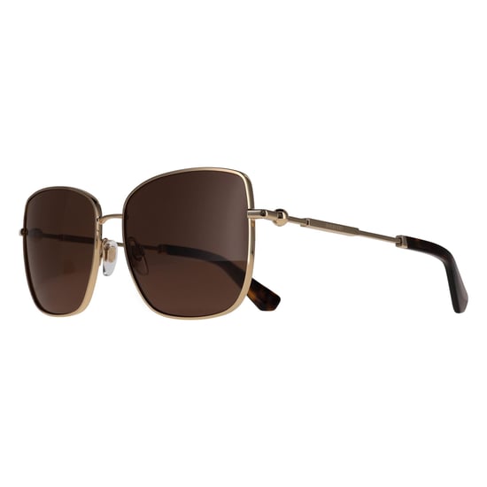 Burberry Square Womens Light Gold Dark Brown BE3158 - Image 2