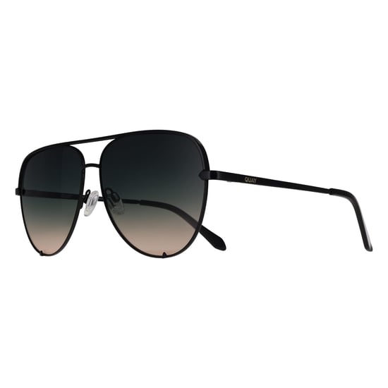 Quay Aviator Unisex Gloss Black Green Fade High Key Extra Large - Image 2