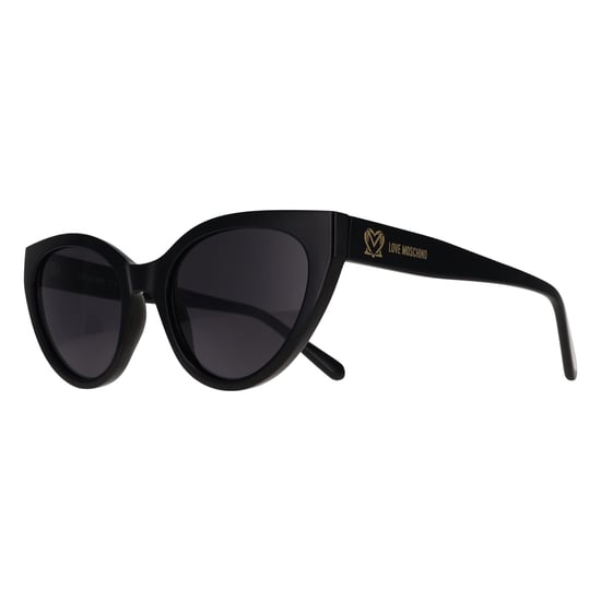 Love Moschino Cat Eye Womens Black Grey MOL064/S - Image 2