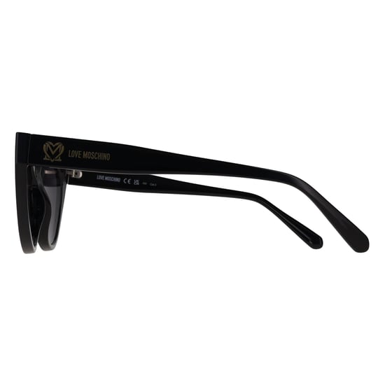Love Moschino Cat Eye Womens Black Grey MOL064/S - Image 3