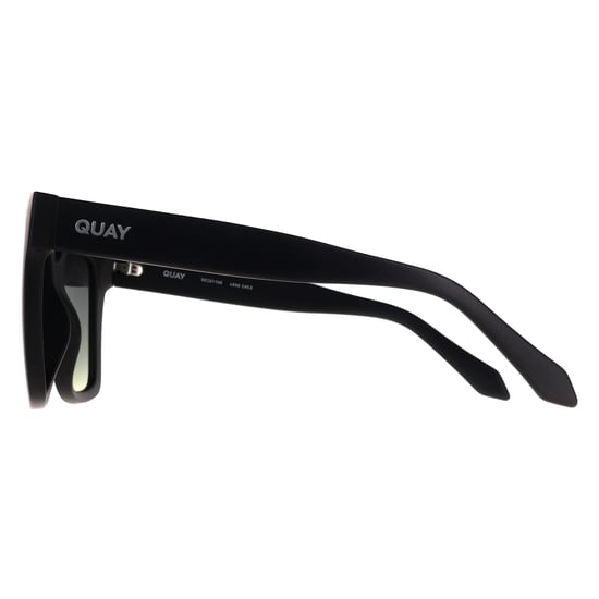 Quay Square Womens Matte Black Smoke Green Gradient Icy - Image 3
