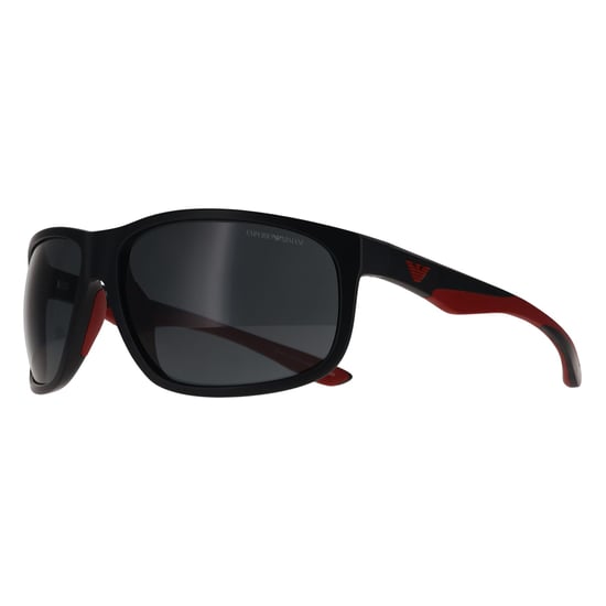 Emporio Armani Wrap Mens Matte Black Dark Grey EA4199U - Image 2