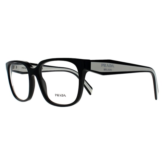Prada Square Womens Black PR 17ZV - Image 2