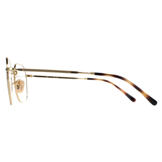 Ray-Ban Square Unisex Havana on Gold RX3694V Jim - Image 3