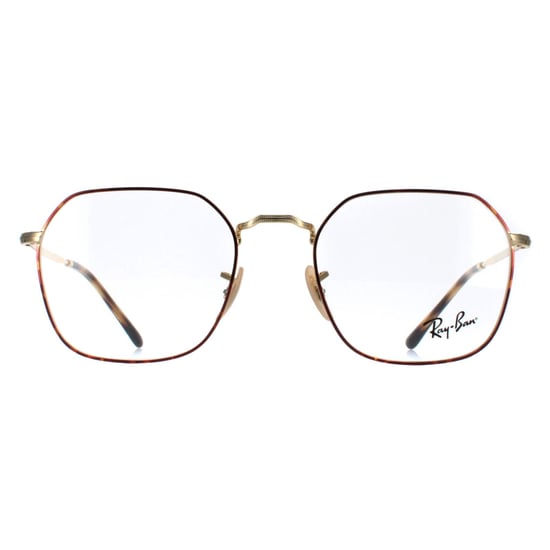 Ray-Ban Square Unisex Havana on Gold RX3694V Jim - Image 1