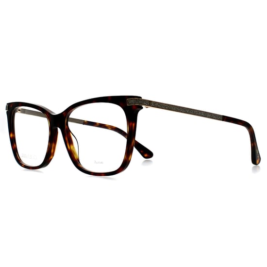 Jimmy Choo Rectangular Womens Havana Gold JC353 - Image 2
