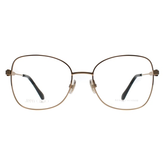 Jimmy Choo Oval Womens Gold JC347 - Image 1