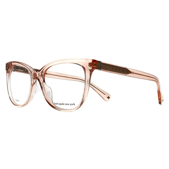 Kate Spade Cats Eye Womens Transparent Peach Pink Nevaeh - Image 2