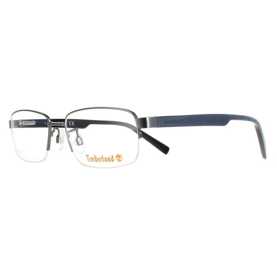 Timberland Rectangle Mens Matte Gunmetal Glasses - Image 2