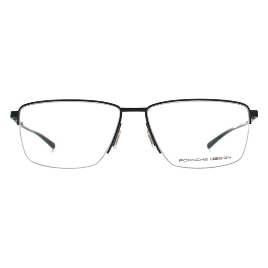 Porsche Design Rectangle Unisex Gunmetal & Black P8399 - Image 1