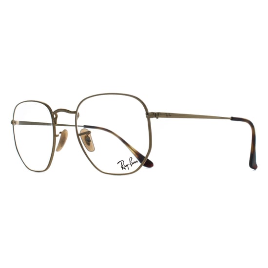 Ray-Ban Square Unisex Arista Gold RX6448 Hexagonal - Image 2