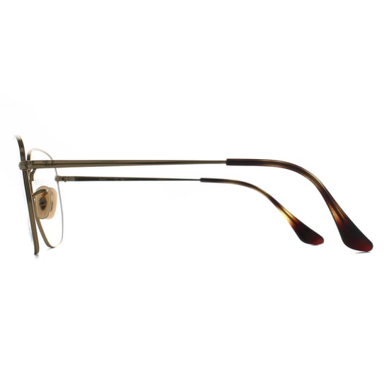 Ray-Ban Square Unisex Arista Gold RX6448 Hexagonal - Image 3
