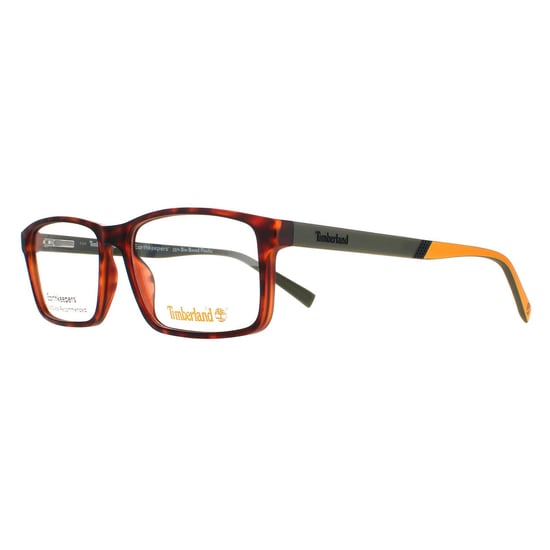 Timberland Rectangle Mens Dark Havana Glasses - Image 2