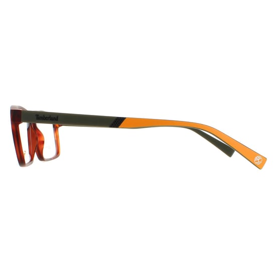 Timberland Rectangle Mens Dark Havana Glasses - Image 3