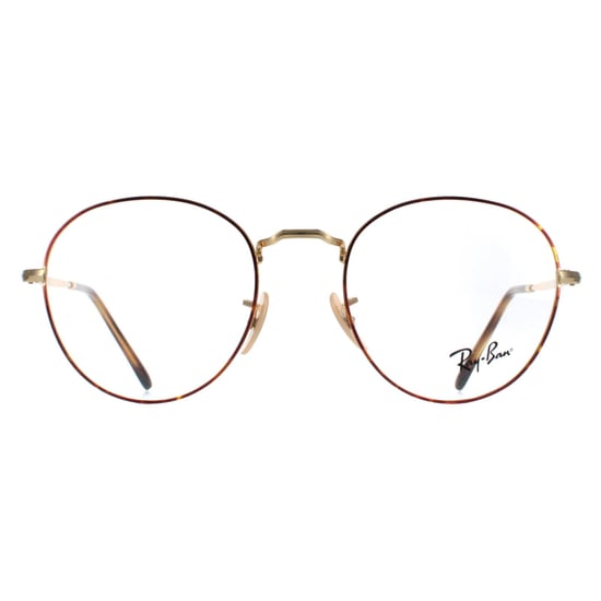 Ray-Ban Round Unisex Havana on Gold RX3582V David - Image 1