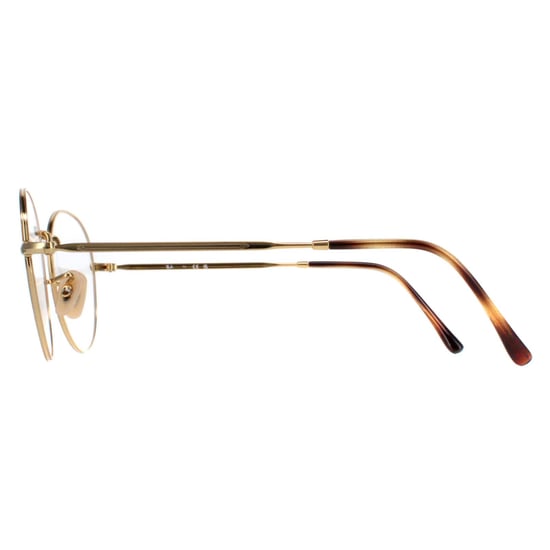 Ray-Ban Round Unisex Havana on Gold RX3582V David - Image 3