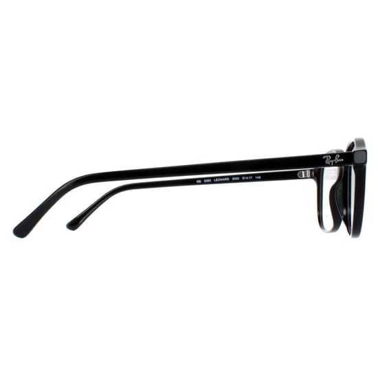 Ray-Ban Square Unisex Black RX5393 Leonard - Image 4