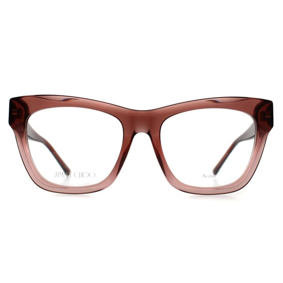Jimmy Choo Oval Womens Burgundy Pink Faded JC351 - Image 1