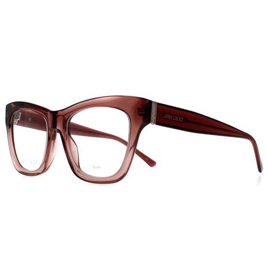 Jimmy Choo Oval Womens Burgundy Pink Faded JC351 - Image 2