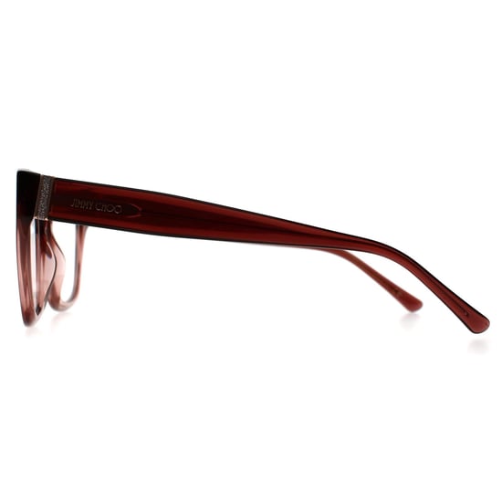 Jimmy Choo Oval Womens Burgundy Pink Faded JC351 - Image 3