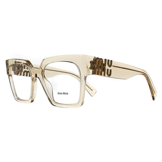 Miu Miu Square Womens Sand Crystal MU 04UV - Image 2
