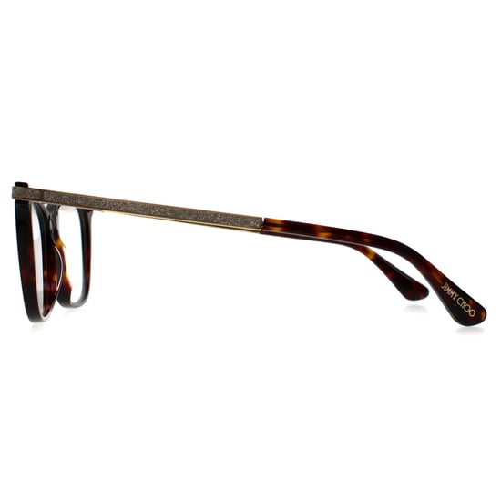 Jimmy Choo Rectangular Womens Havana Gold JC353 - Image 3