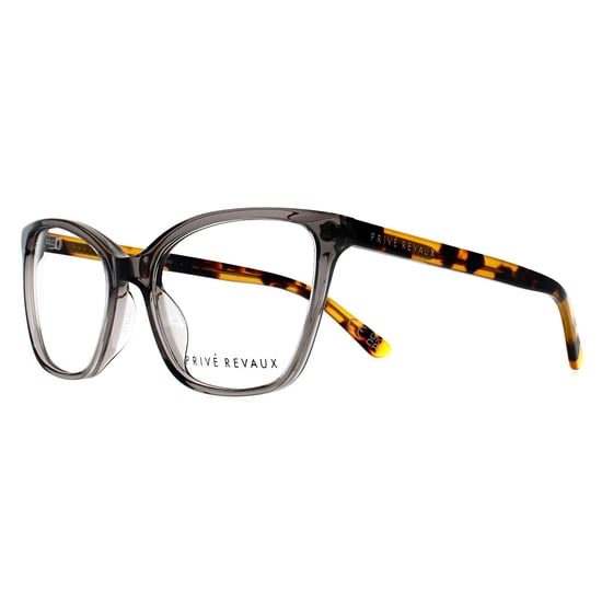 Prive Revaux Cats Eye Womens Transparent Grey Havana Lemon City - Image 2